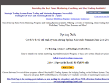 Tablet Screenshot of forexsale.strategictradingsystems.com