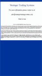 Mobile Screenshot of contact.strategictradingsystems.com